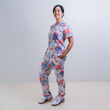Koi Fish Kimono Scrubs