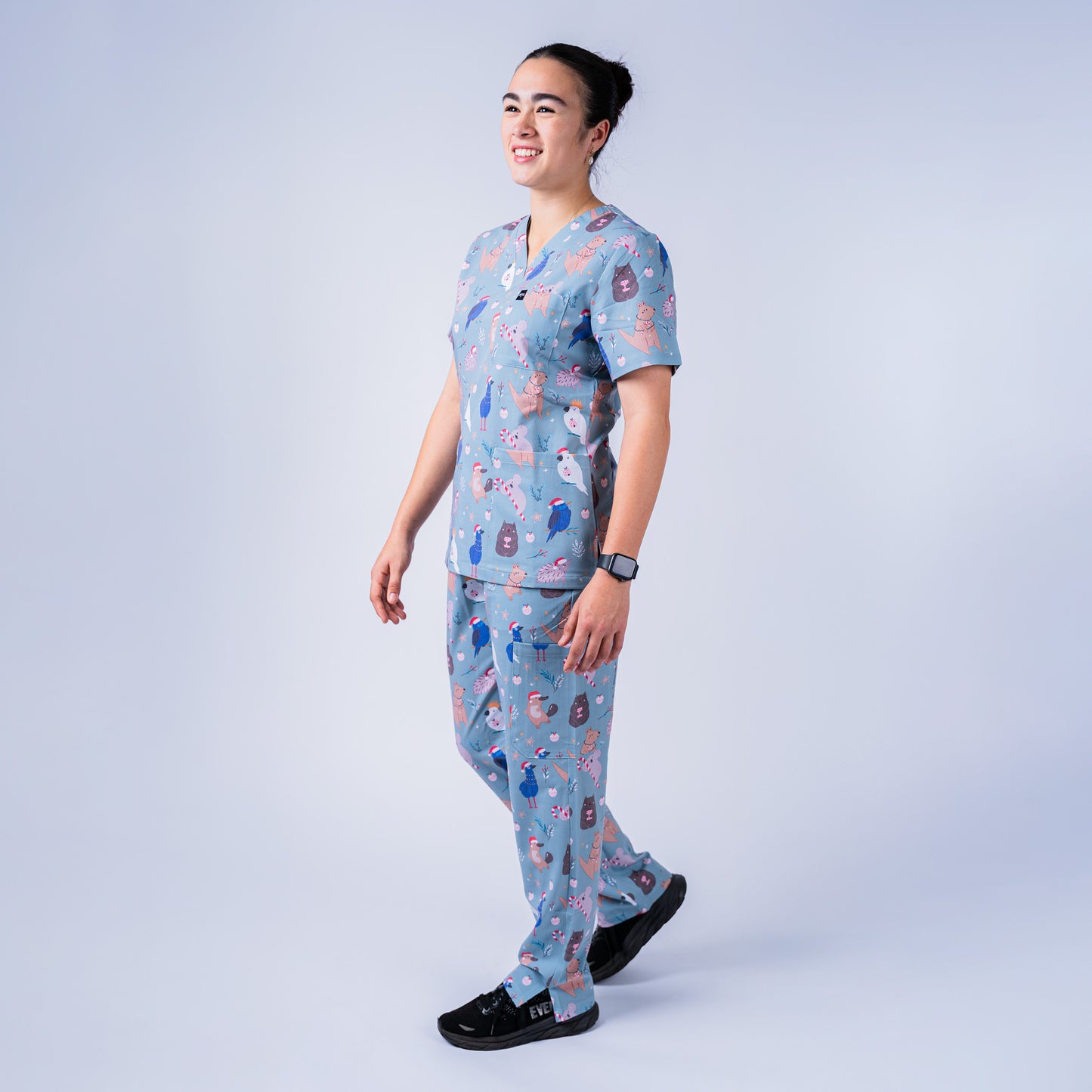 Native Christmas Scrub Set