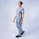 Native Christmas Scrub Set