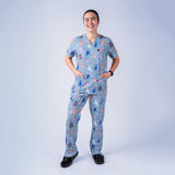 Native Christmas Scrub Set