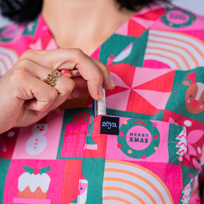 Gift Wrapped Scrub Set