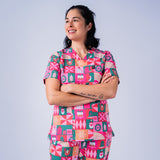 Gift Wrapped Scrub Set