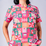 Gift Wrapped Scrub Set