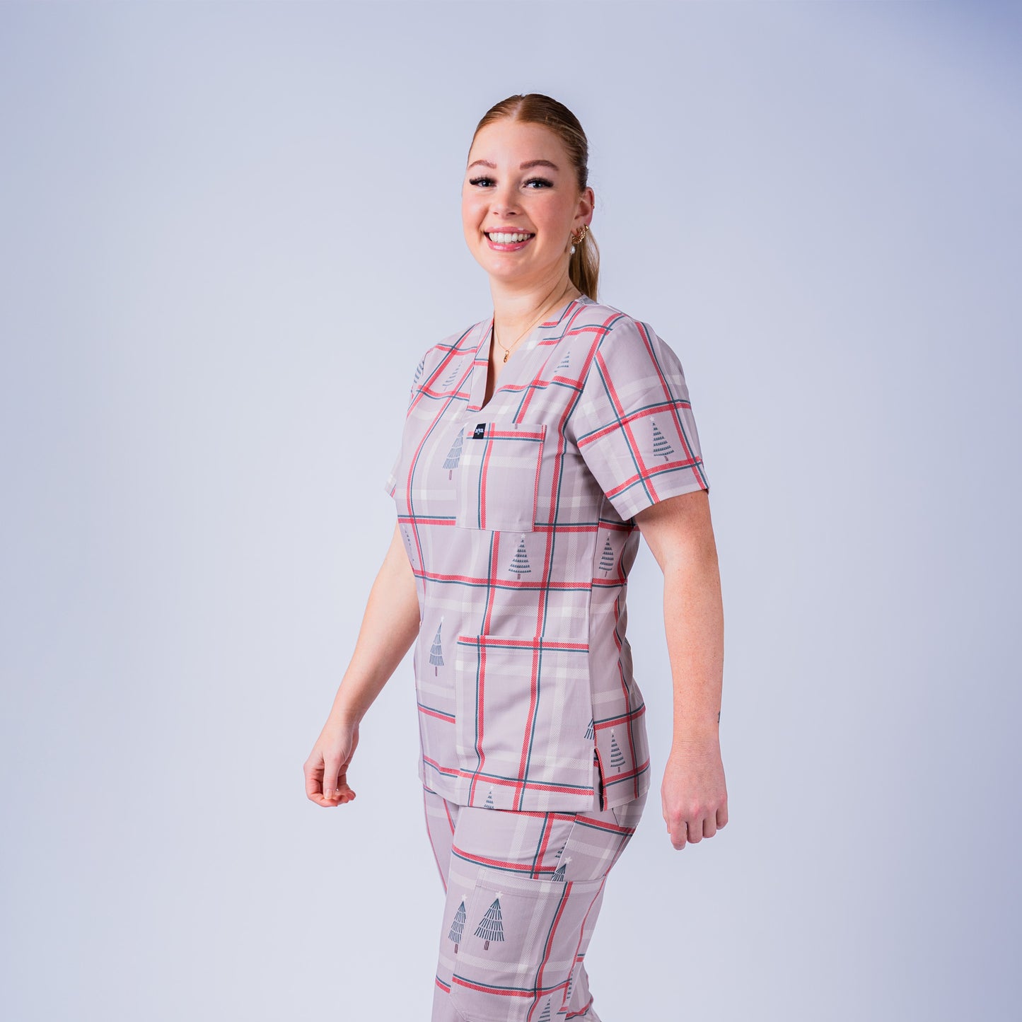 Posh Christmas Scrub Set