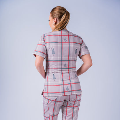 Posh Christmas Scrub Set