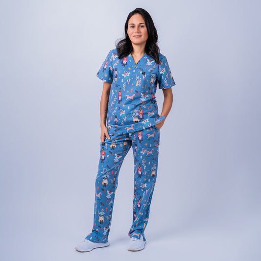 The Nutcracker Scrub Set
