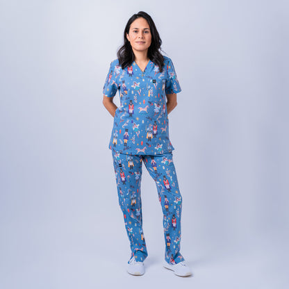 The Nutcracker Scrub Set