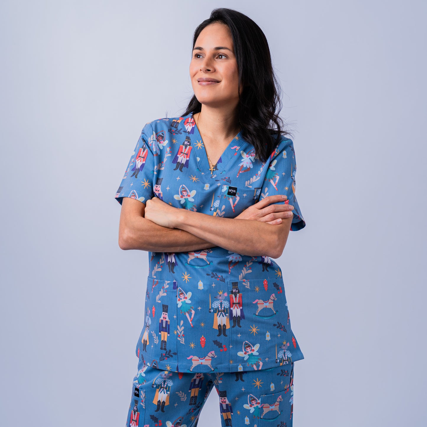 The Nutcracker Scrub Set