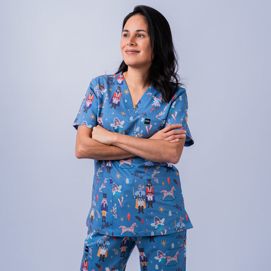 The Nutcracker Scrub Set