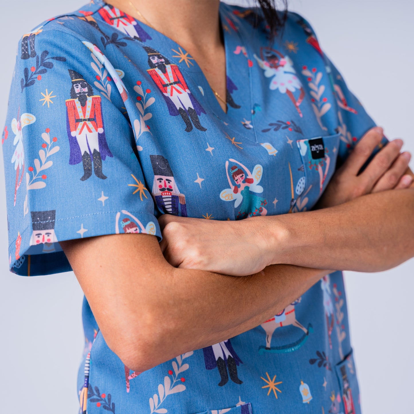 The Nutcracker Scrub Set