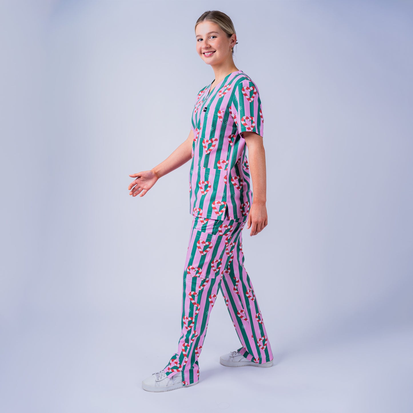 Peppermint Love Scrub Set