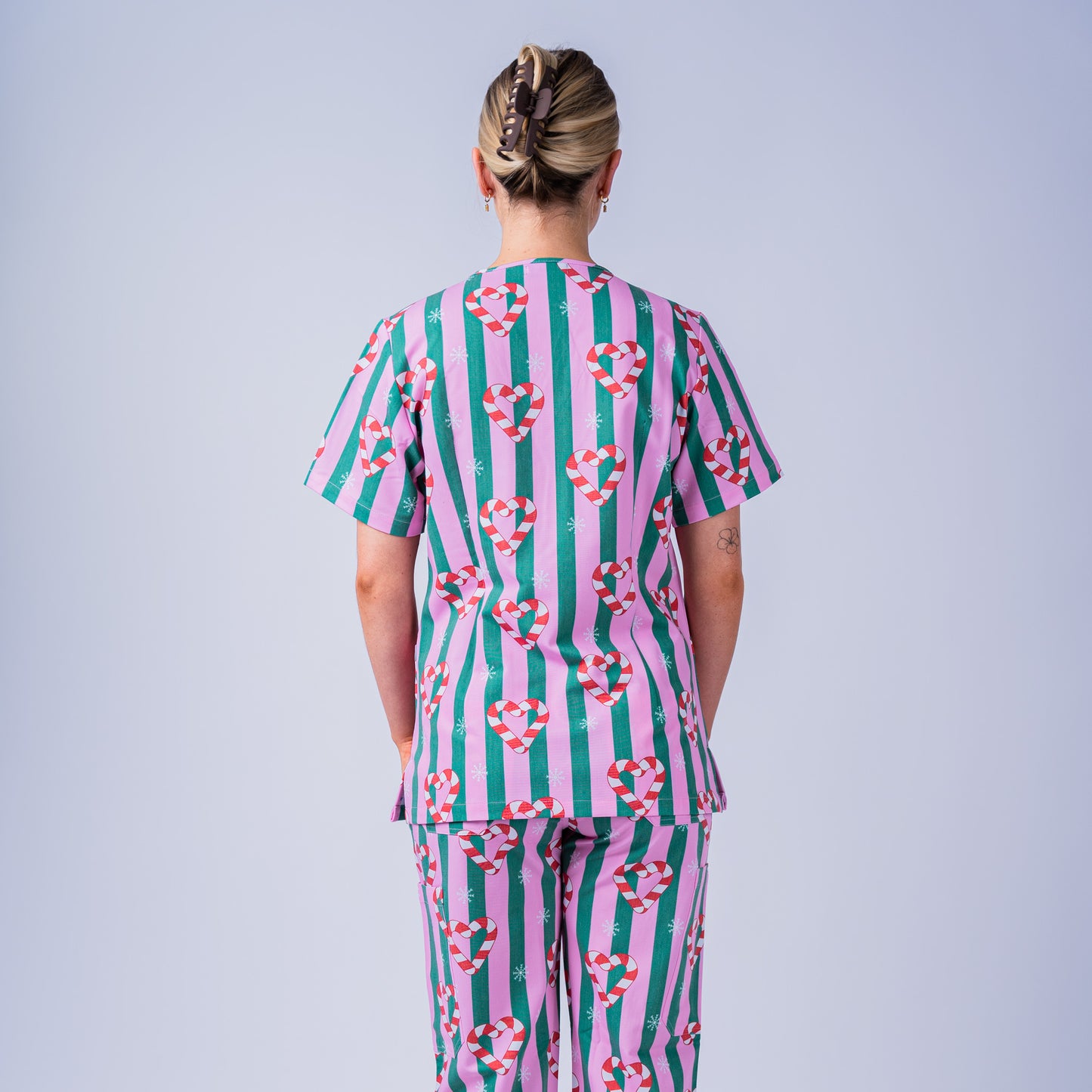 Peppermint Love Scrub Set