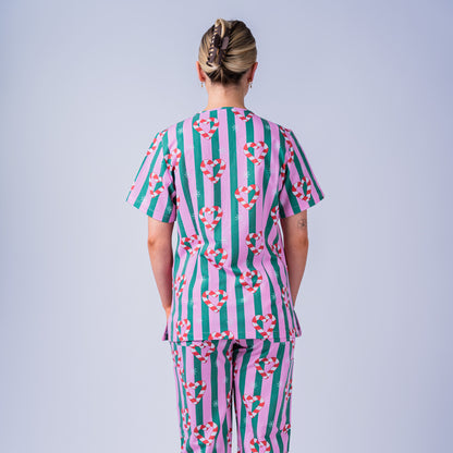 Peppermint Love Scrub Set