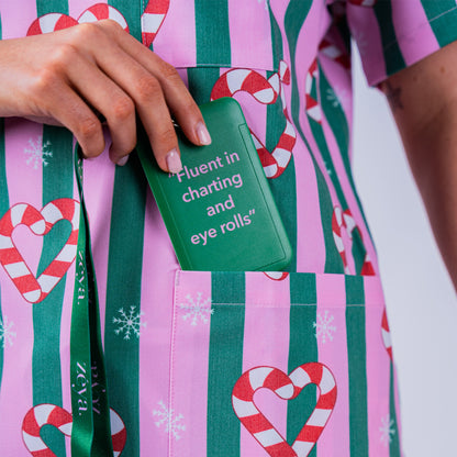 Peppermint Love Scrub Set