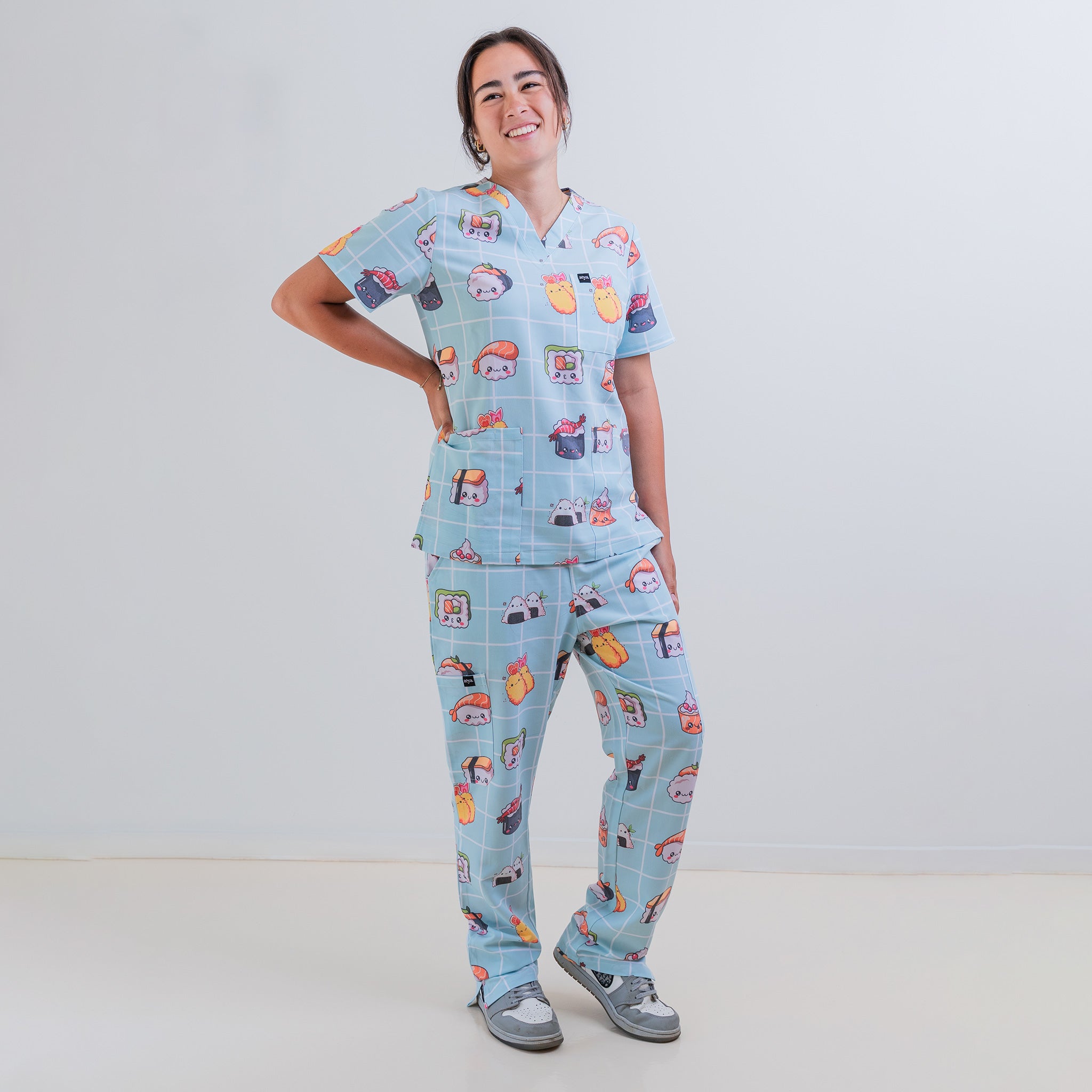 Kawaii Sushi Scrubs