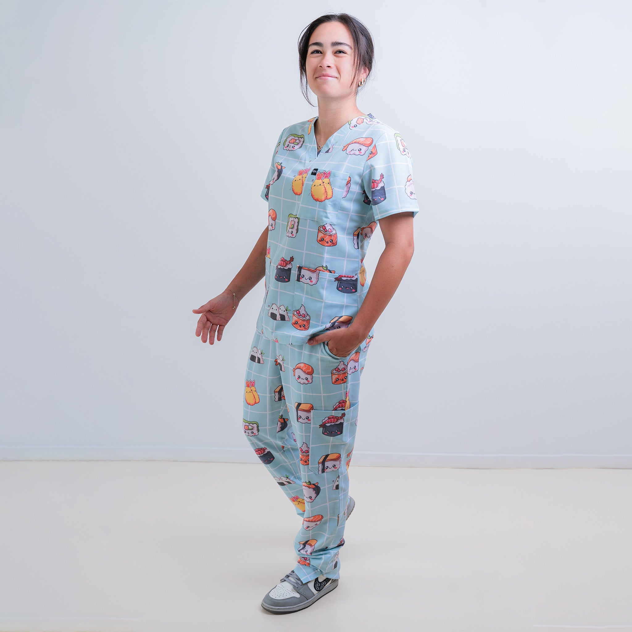 Kawaii Sushi Scrubs